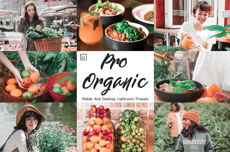 10 Pro Organic Lightroom & Mobile Preset