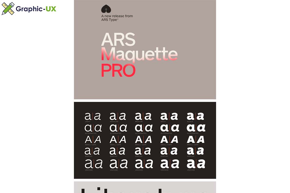 ARS Maquette Pro Font Family