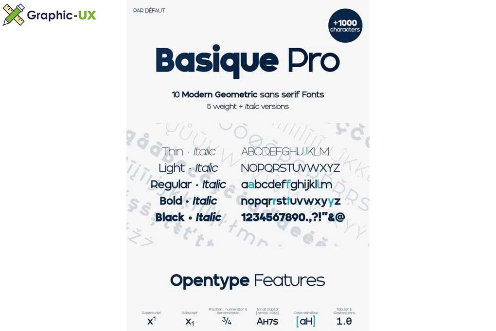Basique Pro Font Family