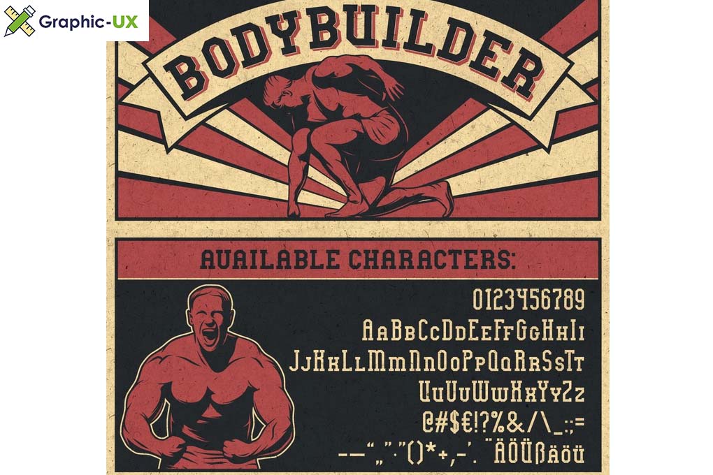 Bodybuilder Font