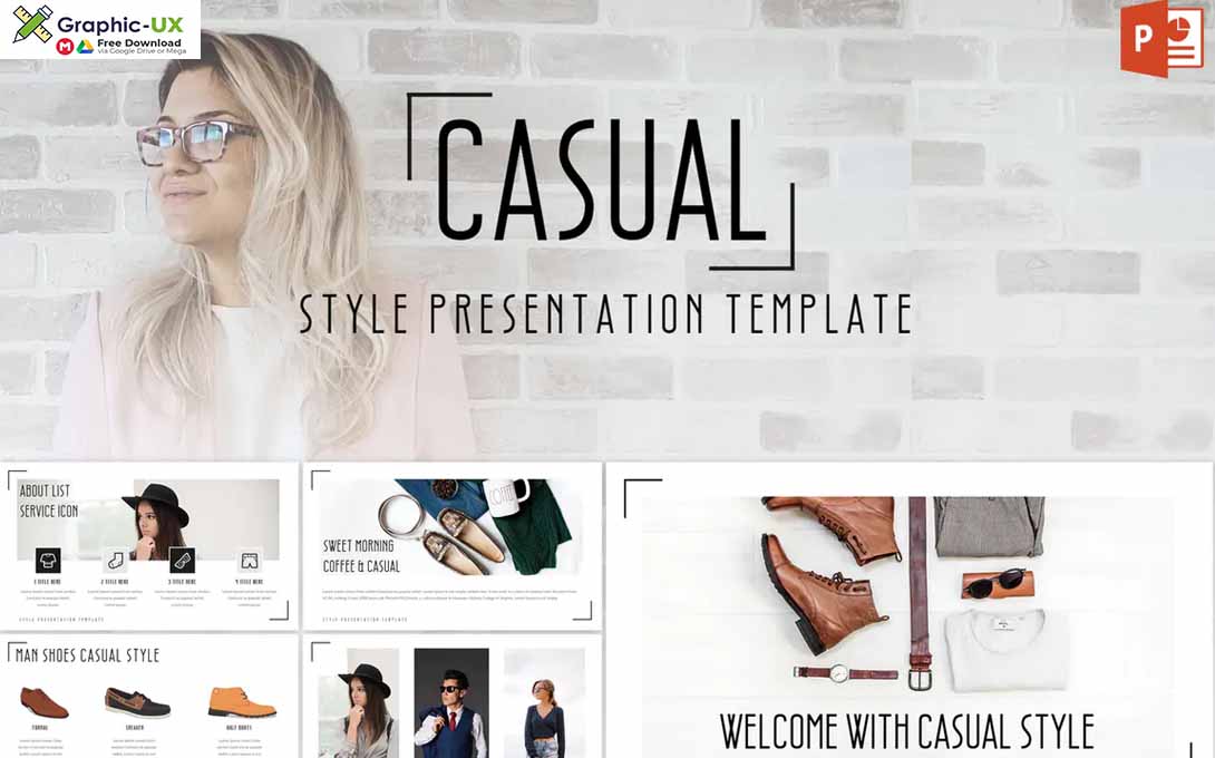 Casual - Powerpoint Template 