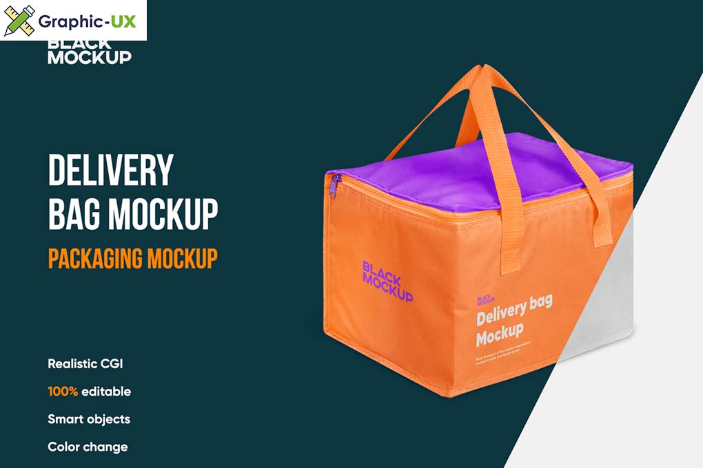 Delivery Bag Mockup