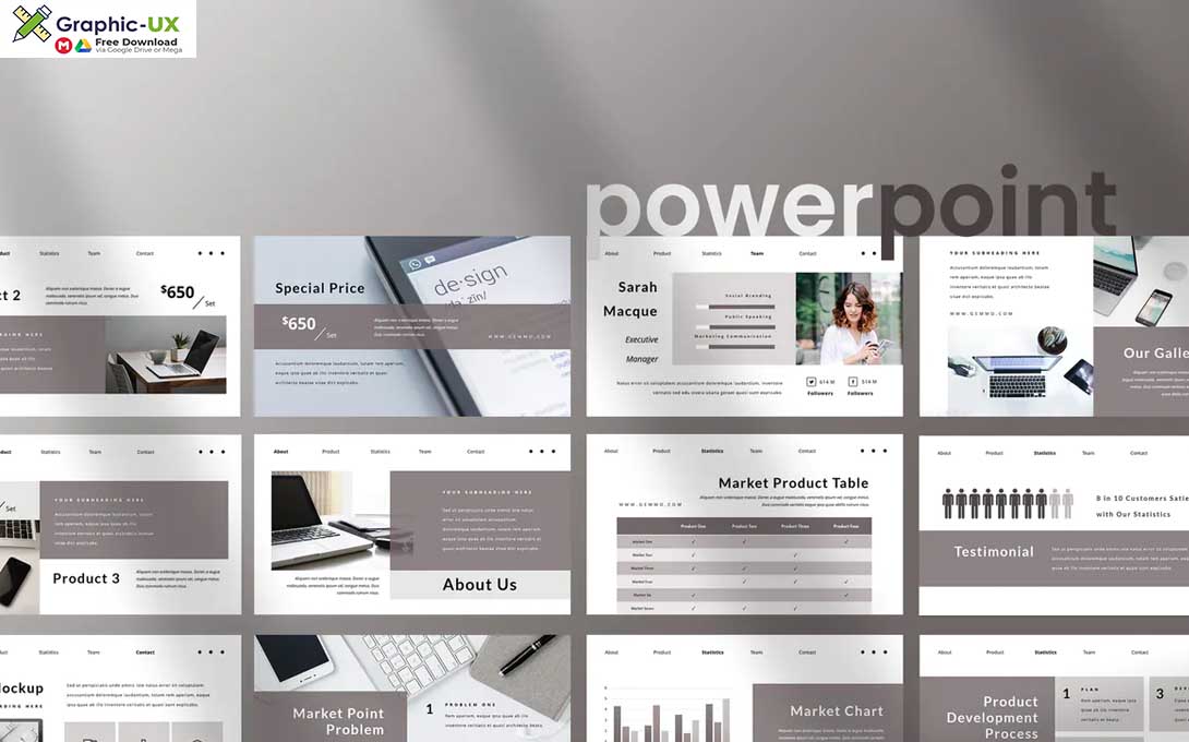 Gemmo - Business Powerpoint Presentation