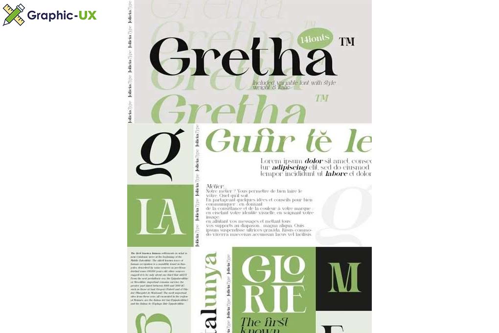 Gretha Font Family