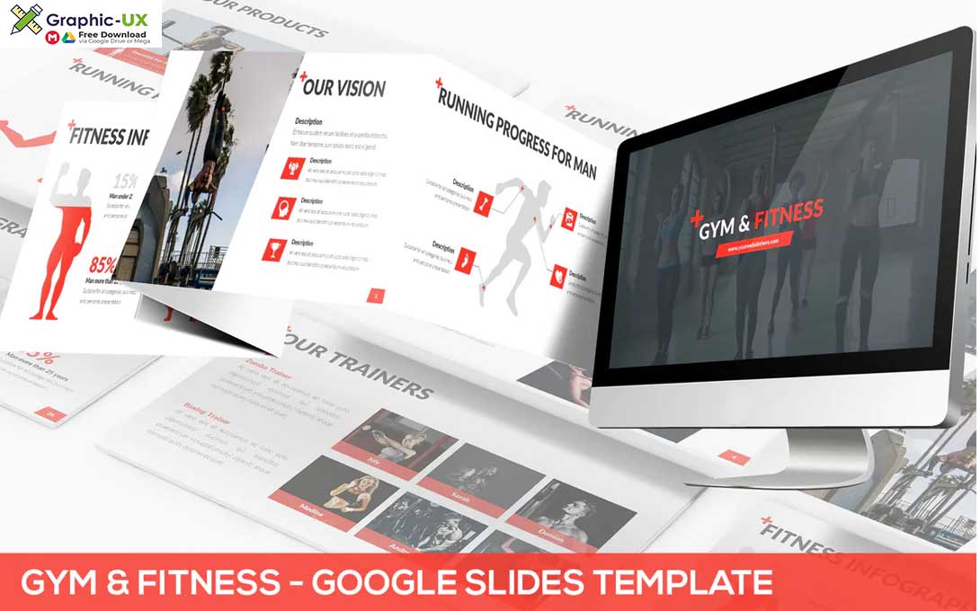 Gym & Fitness - Google Slides Template