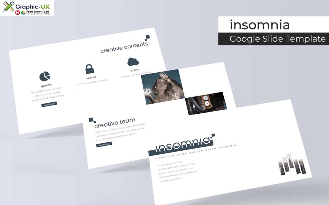 Insomnia - Google Slides Template 