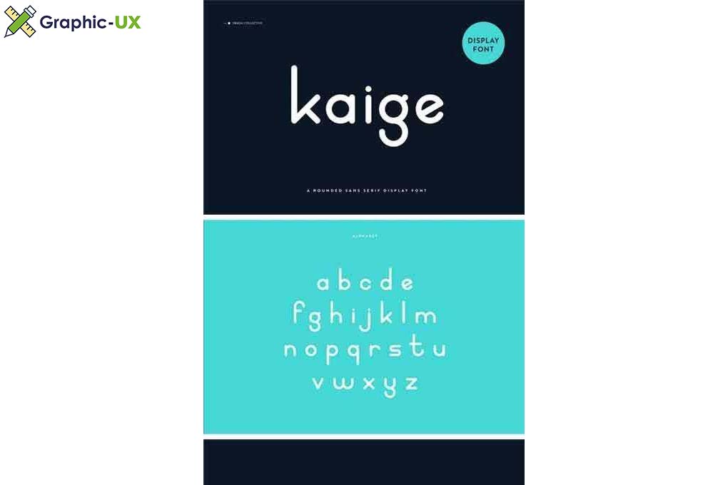 Kaige Rounded Font