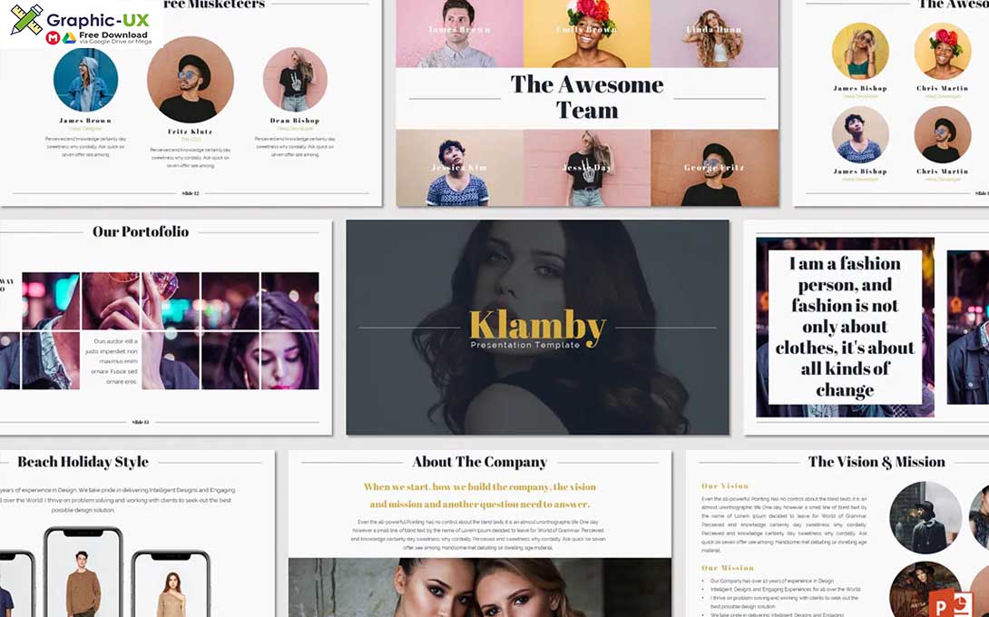 Klamby - Powerpoint Template