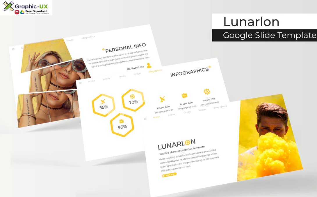 Lunarlon - Google Slides Template