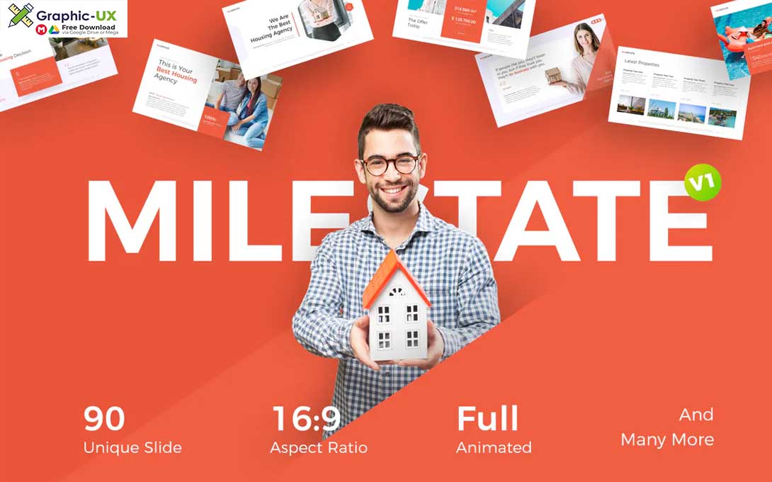 Milestate - Real Estate PowerPoint Template