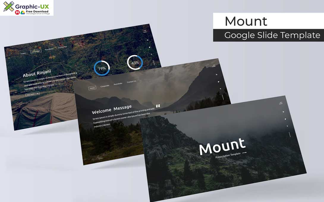 Mount - Google Slide Template
