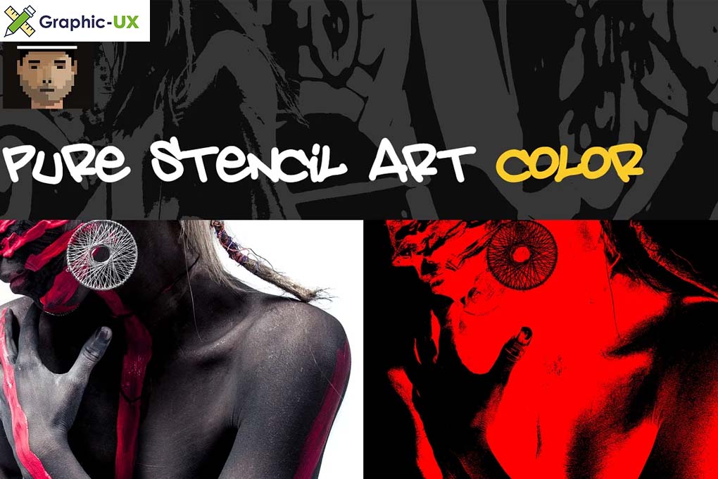 Pure Stencil Art Vol.2 Color