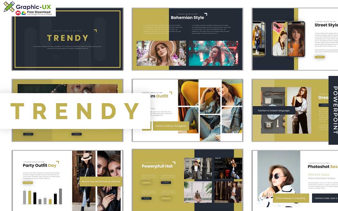 Trendy - Powerpoint Template