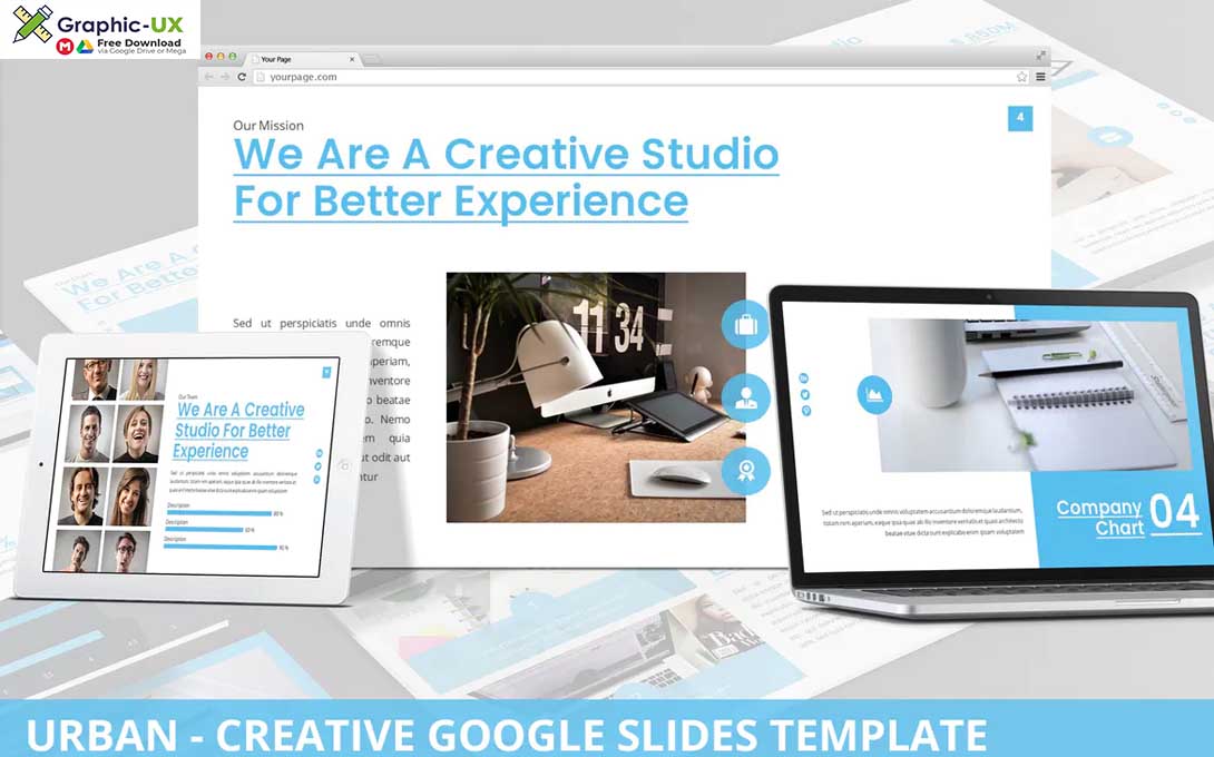 Urban - Creative Agency Google Slides Template