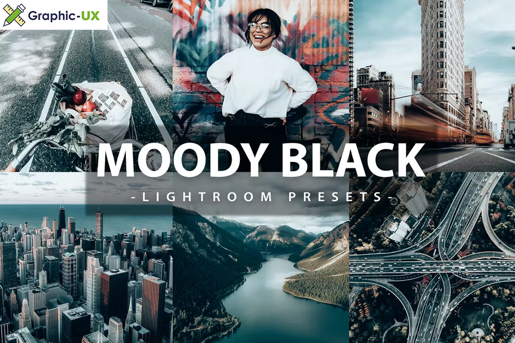 Moody Black 5 Lightroom Presets