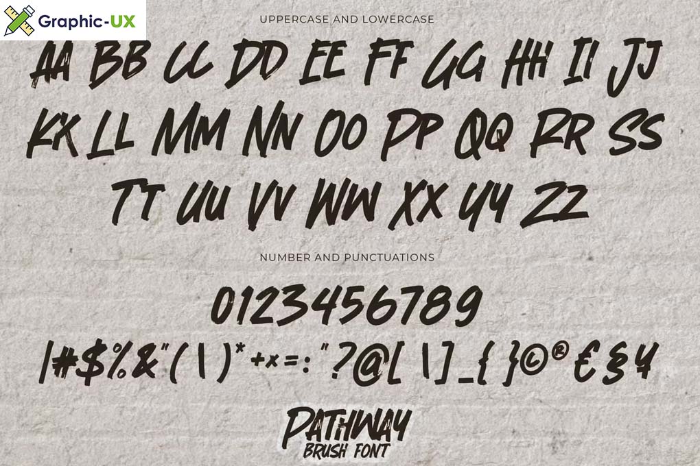 PATHWAY - Brush Font