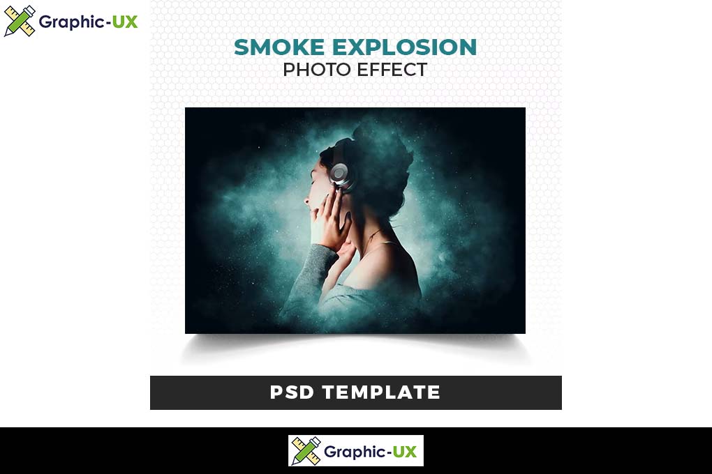 Smoke Explosion Photo Effect