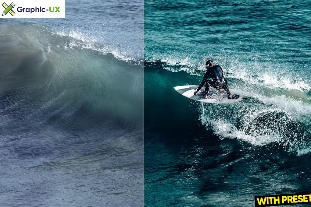 ARTA Surfing Waves Presets for Lightroom