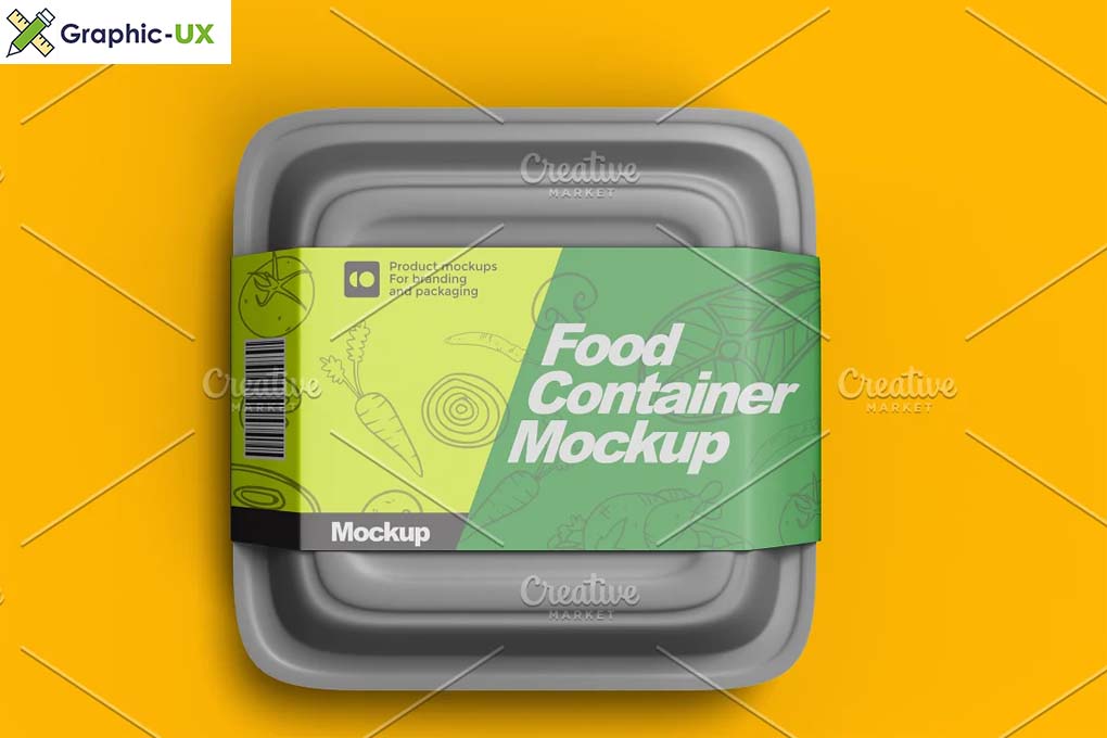 Food Containers Mockup