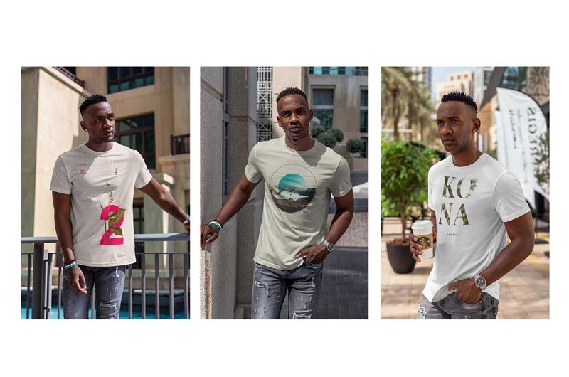 T-Shirt MockUp African Men
